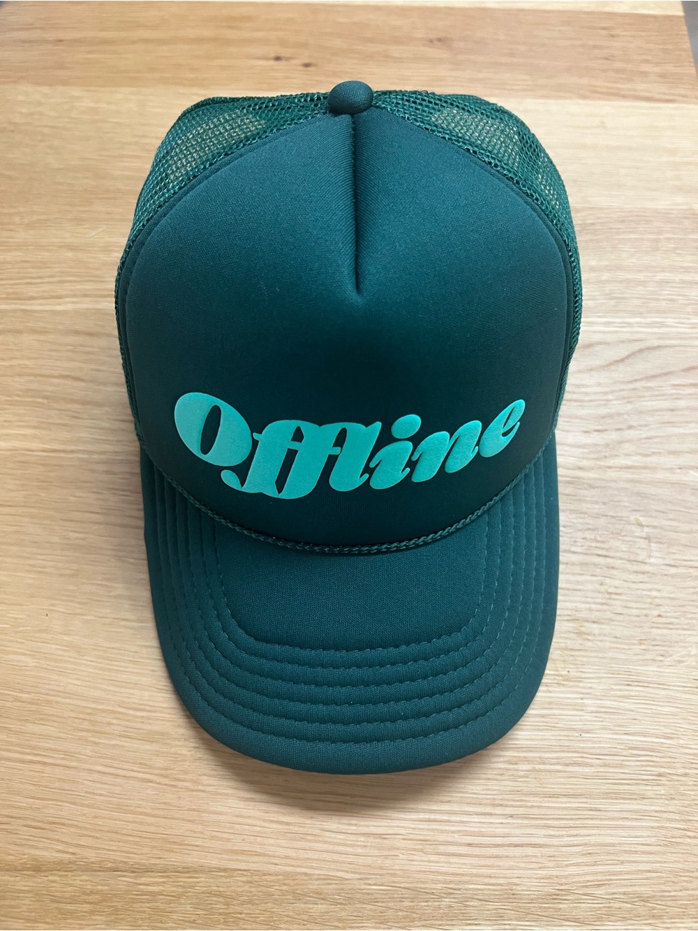 Offline Teal Mesh Trucker Cap